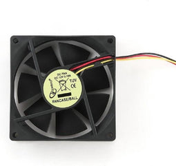 Ventilator (case fan) voor in de PC met kogellager - 80 x 80 x 25 mm