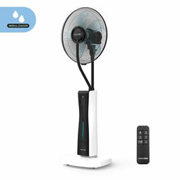 Ventilator met Verstuiver Universal Blue 257-UVH1400-20 75W Multicolour Wit/Zwart 22 L