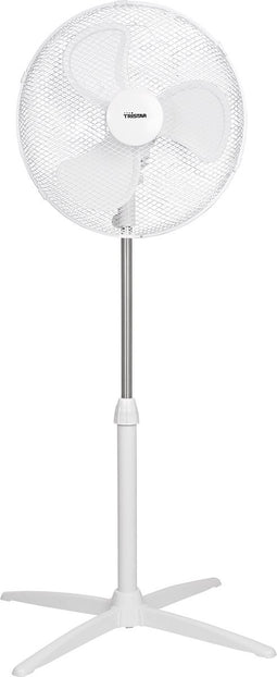 Ventilator Staand - Tristar VE-5755 Statiefventilator met 3 snelheidsstanden, Ventilator - 85° graden draaifunctie - in hoogte verstelbaar - Ø 40 cm, 45 Watt - Wit