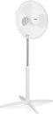Ventilator Staand - Tristar VE-5755 Statiefventilator met 3 snelheidsstanden, Ventilator - 85° graden draaifunctie - in hoogte verstelbaar - Ø 40 cm, 45 Watt - Wit