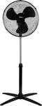 Ventilator Staand - Tristar VE-5756 Statiefventilator met 3 snelheidsstanden, Ventilator - 85° graden draaifunctie - in hoogte verstelbaar - Ø 40 cm, 45 Watt - zwart