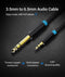 Vention 3.5 mm Jack naar 6.35 mm Jack Aux Audio Kabel - Bi-directioneel - 1 meter