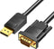 Vention DisplayPort naar VGA kabel 1080P Full HD 2 Meter
