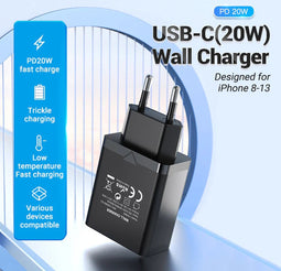 Vention Gan Charger zwart