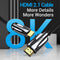 Vention HDMI 2.1 Ultra High Speed Kabel 8K met eARC, VRR en HDR 2 meter