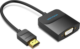 Vention HDMI Male naar Female VGA Adapter 0.15m Zwart