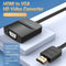 Vention HDMI Male naar Female VGA Adapter 0.15m Zwart