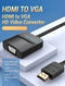 Vention HDMI Male naar Female VGA Adapter 0.15m Zwart