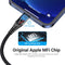 Vention Hoogwaardige Kwaliteit iPhone kabel USB 2.0 A NAAR LIGHTNING MFI CERTIFICAAT OPLAADKABEL 1 m