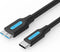 Vention USB 3.0 C naar micro-B kabel 2A 2A 0.5M zwart