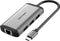 Vention USB C Hub, Docking Station 4 in 1 - USB 3.0, RJ45 Ethernetpoort, HDMI & PD Oplaad poort - 4K Ultra HD - Macbook en Windows