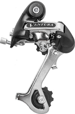 Ventura Achterderailleur 6/7/8v lange kooi boutbevestiging tot 36t.