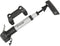 Ventura Fietspomp Mini Dubbel Telescopisch Opvouwbaar T-handvat