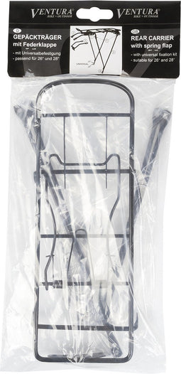 Ventura Stalen Bagagedrager Screw-on Ii S Zwart