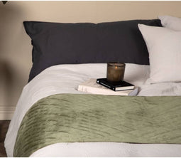 Venture - Home - Bedsprei - Jilly - 80x260 - cm - polyester - groen