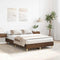 vidaXL - Bedframe - zonder - matras - 120x190 - cm - spaanplaat - bruin - eikenkleurig