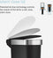Simplehuman Prullenbak Slim - 40 l - Pedaalemmer - Grijs