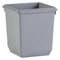 Vepa Bins - Papierbak kunststof vierkant s 21liter grijs | 4 stuks
