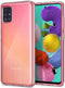 Spigen Galaxy A71 - Backcover - Krasbestendig Schokbestendig - Transparant