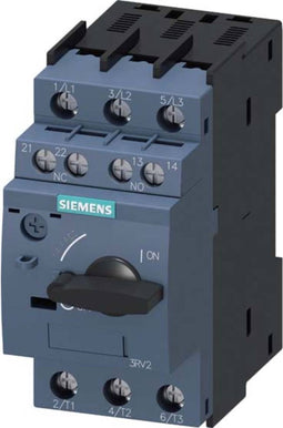 Siemens 3RV2011-1AA15 Vermogensschakelaar 1 stuk(s) Instelbereik (stroomsterkte): 1.1 - 1.6 A Schakelspanning (max.): 6