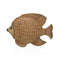 Decoratieve figuren Versa Hars Vis 17 x 14 x 29,5 cm