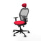 Piqueras y Crespo 1D036G1 - Bureaustoel - Hoogteverstelbaar - Rood