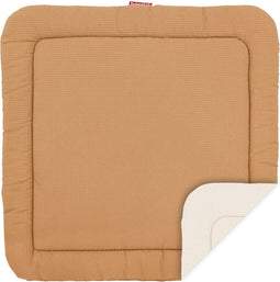 Bopita Caro boxkleed wafel - Camel/Ecru