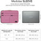 Subblim SUBLS-AP36053 - Laptoptas Sleeve - Schokbestendig Spatwaterdicht - Roze 15,6''