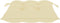 vidaXL - Stoelkussens - 2 - st - 50x50x7 - cm - oxford - stof - crèmewit