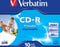 Verbatim 43325 CD-R AZO Wide Inkjet Printable Schijven - 10 Stuks / Jewelcase