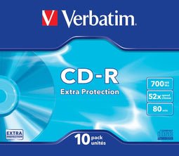 Verbatim 43437 CD-R Extra Protection Schijven - 10 Stuks / Spindel
