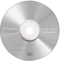 Verbatim 43519 DVD-R Matt Silver Schijven - 5 Stuks / Jewelcase