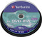 Verbatim 43552 DVD-RW disc 4.7 GB 10 stuk(s) Spindel Herschrijfbaar