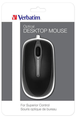 Verbatim 49019 muis Ambidextrous USB Type-A Optisch 1000 DPI