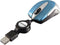 Verbatim 49022 Go Mini USB muis met intrekbaar snoer blauw