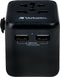 Verbatim 49543 Reisstekker Universal Travel Adapter UTA-01 with 2xUSB Charger