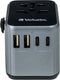 Verbatim 49545 Reisstekker Universal Travel Adapter UTA-03 PD30W / QC / 2xUSB / 2xType-C