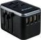 Verbatim 49546 Reisstekker Universal Travel Adapter UTA-04 PD61W / QC / 3xUSB / 2xType-C