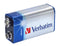 Verbatim 9 volt blok alkaline batterij