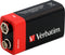 Verbatim 9 volt blok alkaline batterij