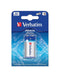 Verbatim 9 volt blok alkaline batterij