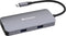 Verbatim CMH-05 USB-C (USB 3.2 Gen 1) multiport hub 5 poorten Met ingebouwde netwerkaansluiting, Met snellaadpoort, Met