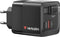 Verbatim GaN Wandlader 65W 2-Poorten EU/VK/VS Adapter