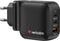 Verbatim Mini GaN Muurlader 70W 3-Poorten EU/VK/VS Adapter