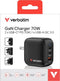 Verbatim Mini GaN Muurlader 70W 3-Poorten EU/VK/VS Adapter
