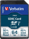 Verbatim SDXC UHS-3 geheugenkaart / 64GB