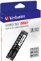 Verbatim Vi560 S3 2 TB SATA M.2 SSD 2280 harde schijf M.2 SATA 6 Gb/s, SATA III Retail 49365