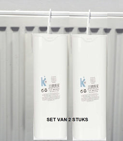 Verdampingsbakje kunststof wit set van 2 stuks