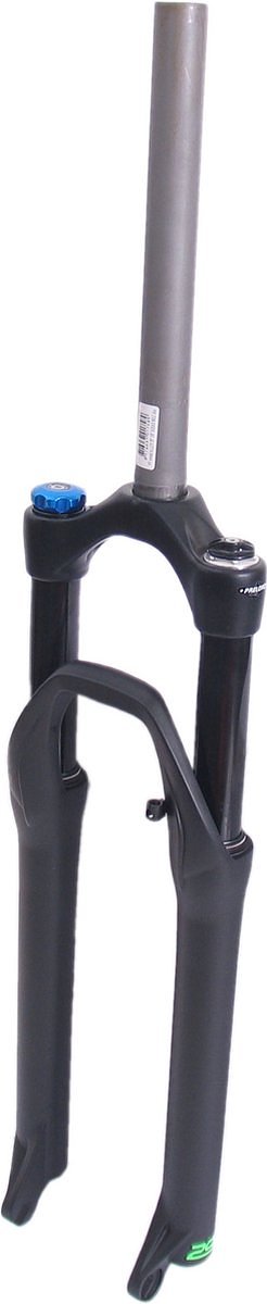 Verende voorvork 29 Spinner lock out met 1 1/8 ahead vorkbuis - PM disc remnokken - mat zwart