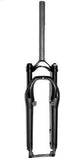 Verende voorvork 29 Spinner lock out met 1 1/8 ahead vorkbuis - PM disc remnokken - mat zwart